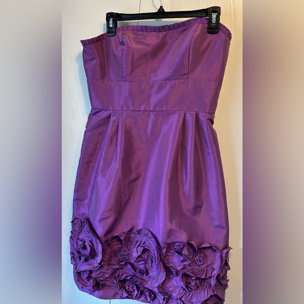 Stunning purple, fancy evening wear, homecoming, prom, party dress or gown.